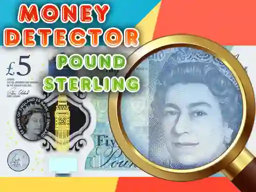 Gêm Money Detector Pound Sterling ar-lein