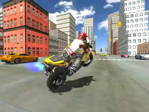 Gêm Motorbike Simulator Stunt Racing ar-lein