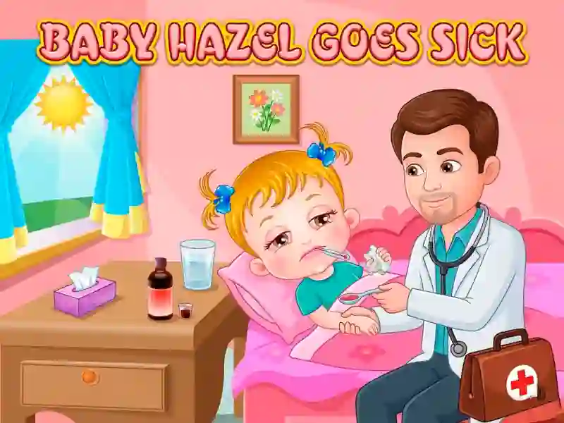 Gêm Baby Hazel Goes Sick ar-lein