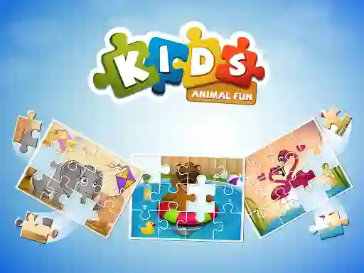 Gêm Kids Animal Fun ar-lein