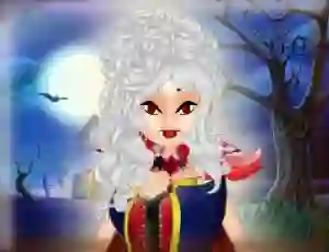 Gêm Princess Star Halloween ar-lein