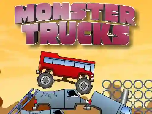 Gêm Monster Trucks Challenge ar-lein