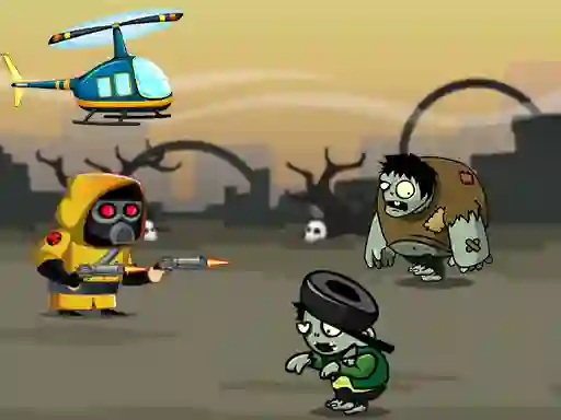 Gêm Crazy Zombie Hunter ar-lein
