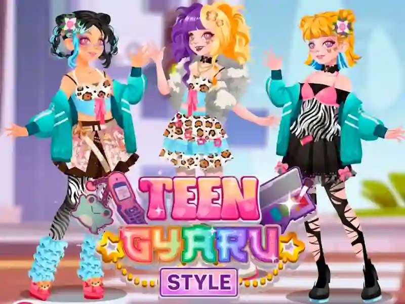Gêm Teen Gyaru Style ar-lein
