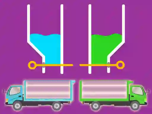 Gêm Color Water Trucks ar-lein