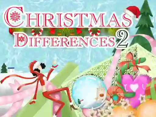 Gêm Christmas Differences 2 ar-lein