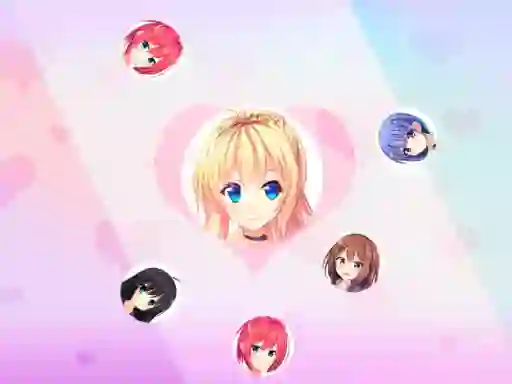 Gêm Anime Love Balls Girls ar-lein