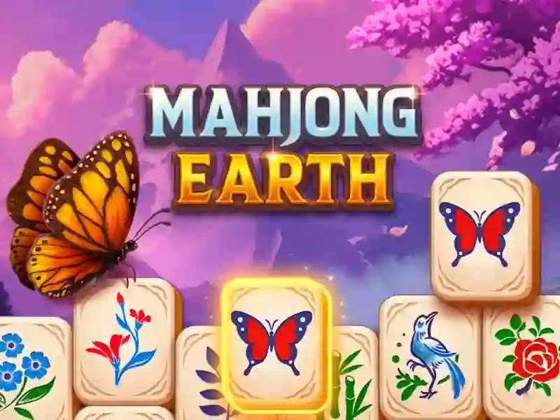 Gêm Mahjong Earth ar-lein