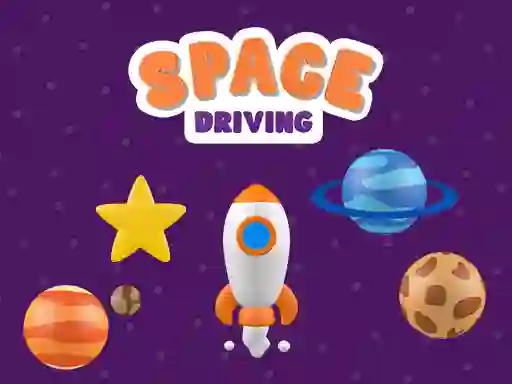 Gêm Space Driving ar-lein