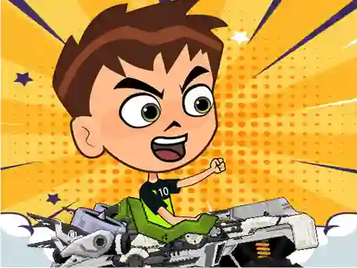 Gêm Ben 10 Crazy Truck ar-lein