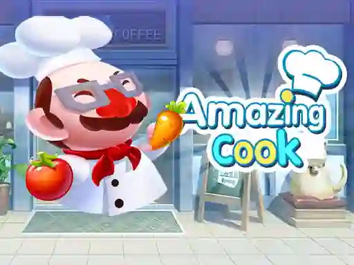Gêm Amazing Cook ar-lein