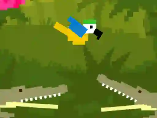 Gêm Blocky Bird ar-lein