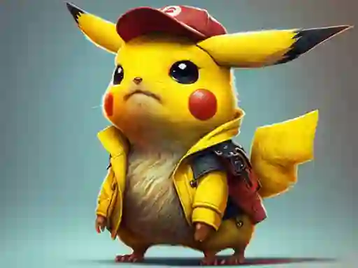 Gêm Super Pika bros. ar-lein