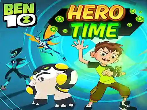 Gêm Ben 10 Hero Time ar-lein