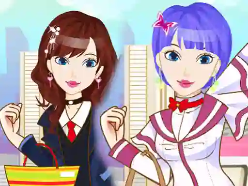 Gêm Schoolgirl Fashion ar-lein