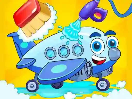Gêm Airplane Wash ar-lein