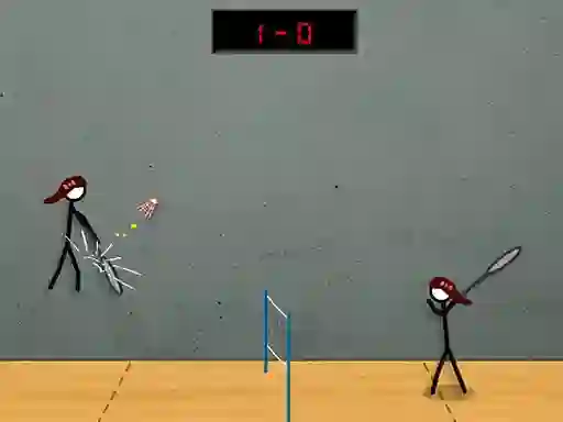 Gêm Stick Figure Badminton 2 ar-lein