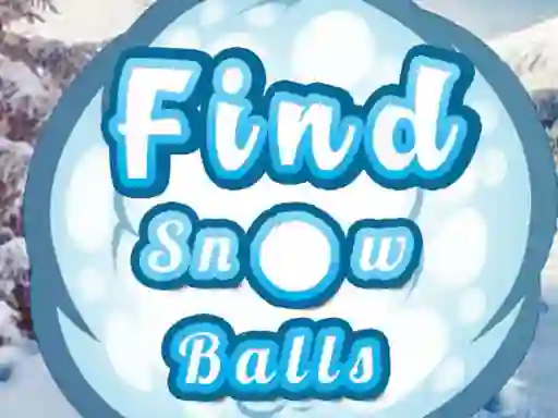 Gêm Find Snow Balls ar-lein