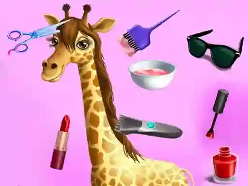 Gêm Animal Fashion Hair Salon ar-lein