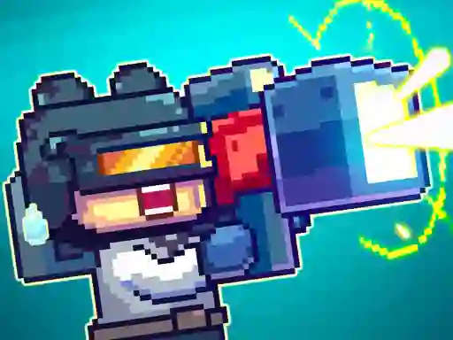 Gêm Cat Gunner vs Zombies ar-lein