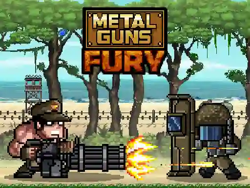 Gêm Metal Guns Fury ar-lein