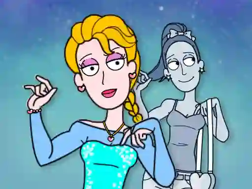 Gêm Crazy Professor Princess Maker ar-lein