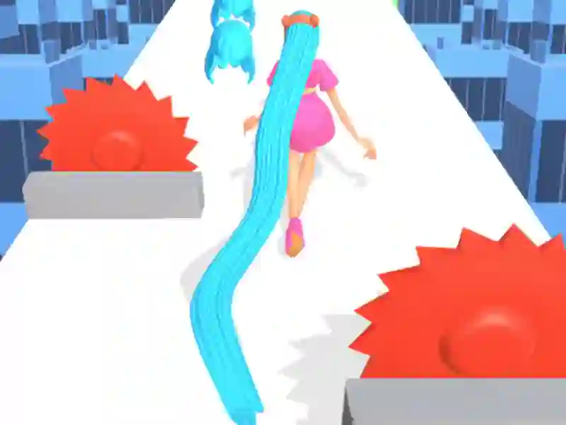 Gêm Hair Challenge Rush ar-lein