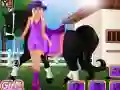 Gêm Barbie goes Horse Riding ar-lein