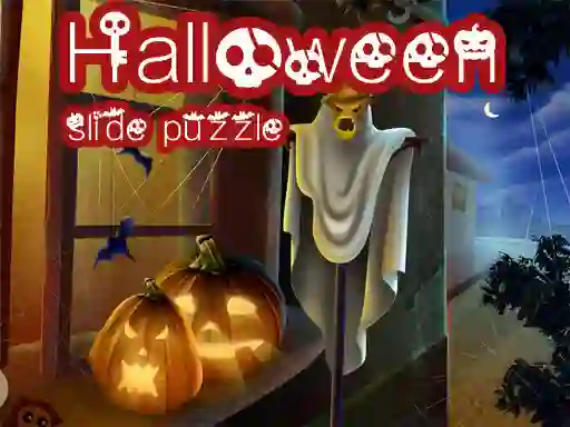 Gêm Halloween Slide Puzzle ar-lein