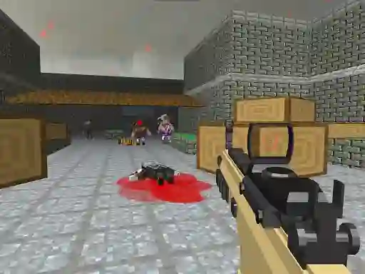 Gêm Pixel Apocalypse Shooting Zombie Garden ar-lein