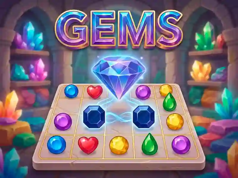 Gêm Gems ar-lein
