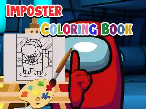 Gêm Imposter Coloring Book ar-lein