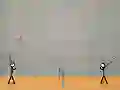 Gêm Stick Figure Badminton ar-lein