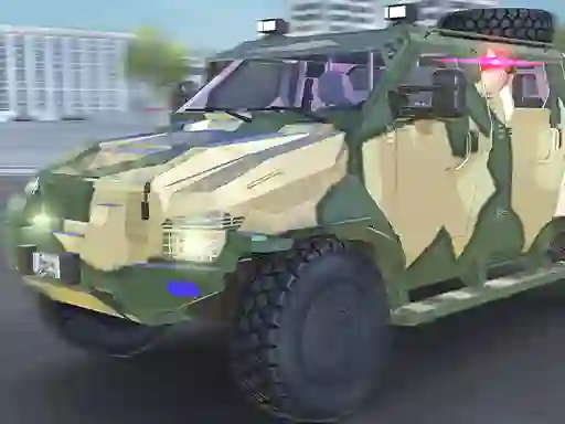 Gêm Police Car Armored ar-lein