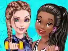 Gêm Princesses Workout Buddies ar-lein