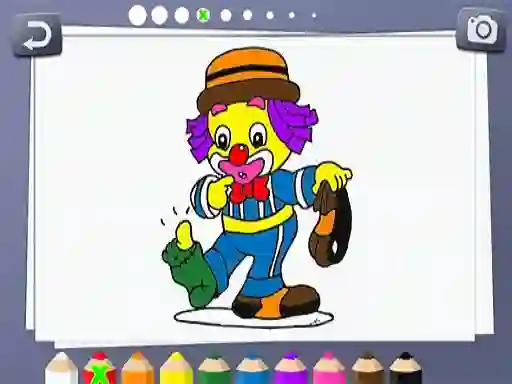 Gêm Kids Coloring Book ar-lein