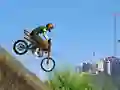 Gêm Construction Yard Bike ar-lein