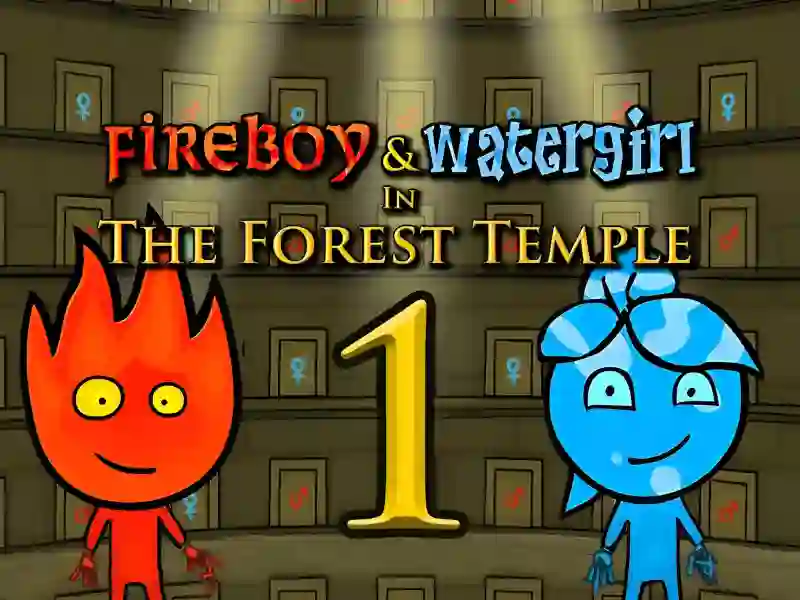 Gêm Fireboy & Watergirl In The Forest Temple ar-lein