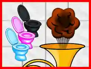 Gêm Funny Fast Fart ar-lein