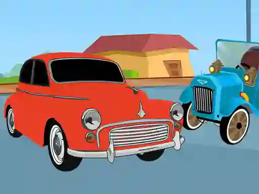 Gêm Old Timer Cars Coloring ar-lein