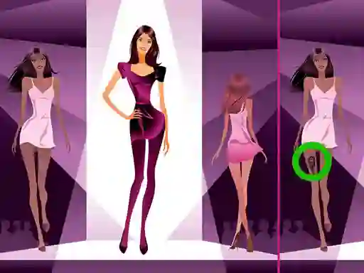 Gêm Fashion Models Differences ar-lein