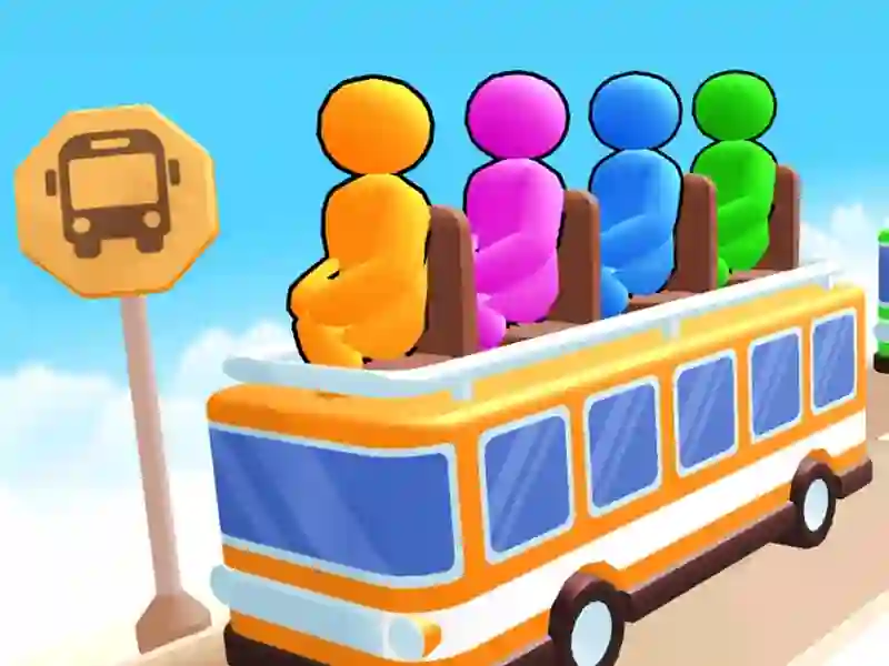 Gêm Bus Stop Color Jam ar-lein