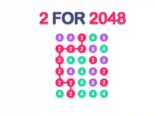 Gêm 2 for 2048 ar-lein