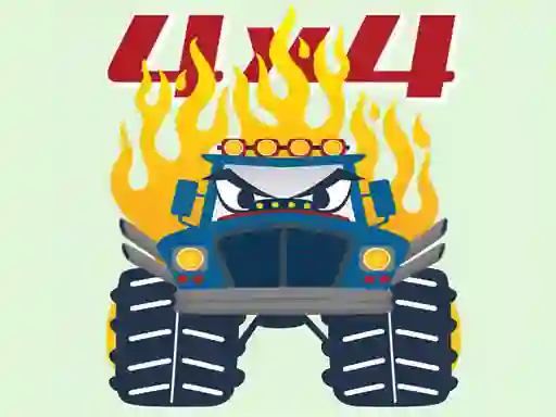Gêm Monster Trucks Coloring Pages ar-lein