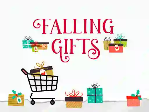 Gêm Falling Gifts ar-lein