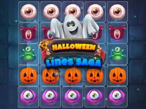Gêm Halloween Lines Saga ar-lein
