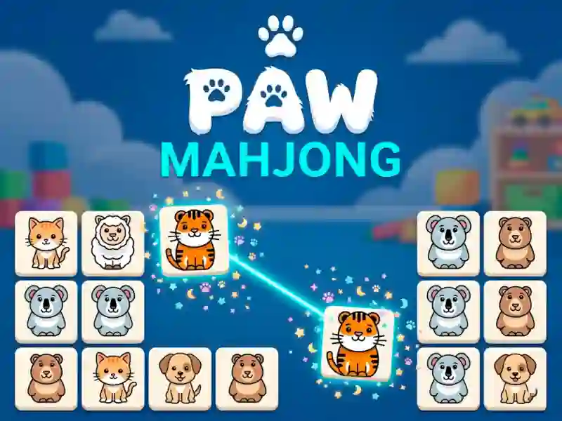 Gêm Paw Mahjong ar-lein
