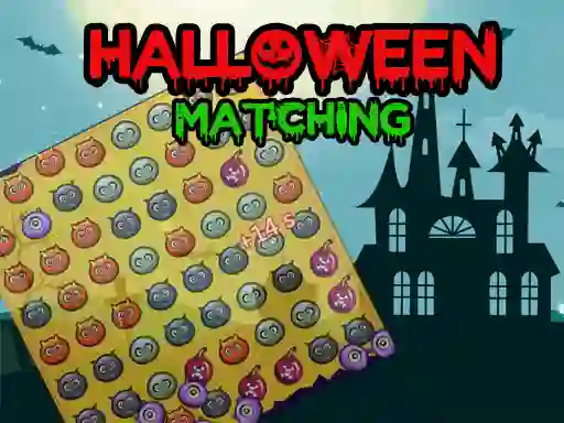 Gêm Halloween Matching ar-lein