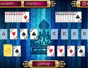 Gêm Aces and Kings Solitaire ar-lein