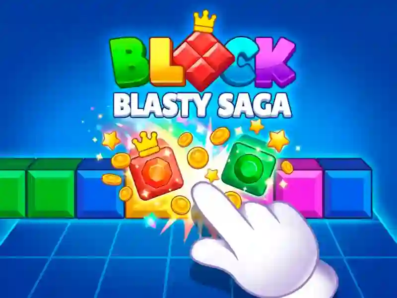 Gêm Block Blasty Saga ar-lein